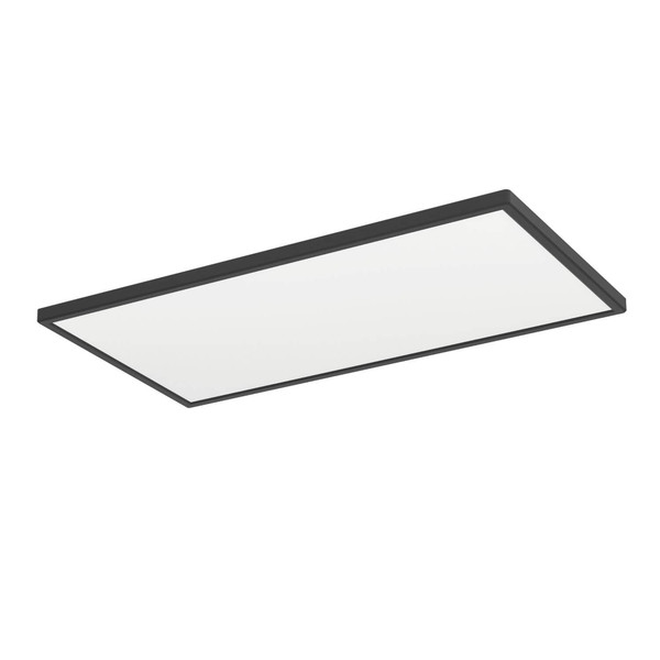 Eglo LED Deckenleuchte Rovito-Z Smart dimmbar 17,2W RGB CCT warm-/tageslichtweiss 2700-6500K Zigbee IP44 Schwarz 57x30cm 901469