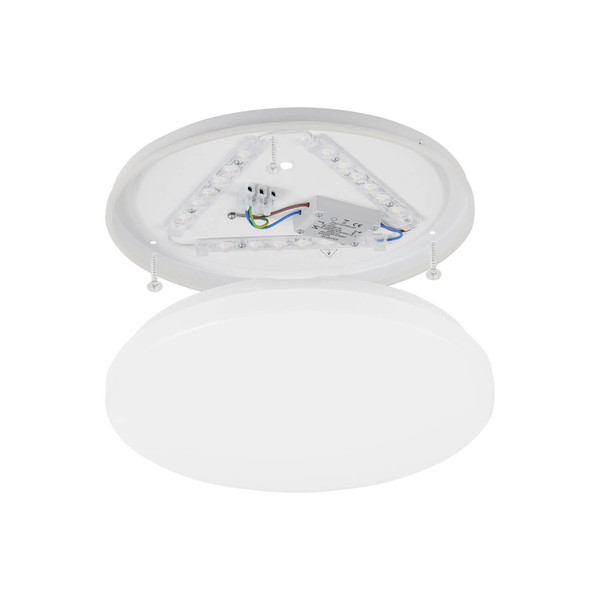 Eglo LED Deckenleuchte Approdo 36W warmweiss 3000K IP54 Weiss Stahl Ø43cm 901526