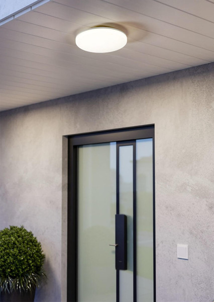 Eglo LED Deckenleuchte Castagneto 20W CCT warm-/neutral-/tageslichtweiss 2700/4000/6500K IP54 Weiss Ø31cm 901532