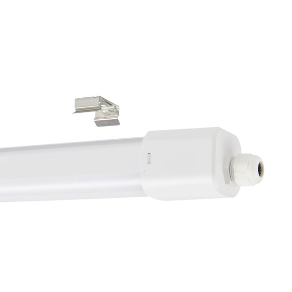 Eglo LED Feuchtraumleuchte Slim 30W neutralweiss 4000K IP65 Weiss 115,5x6cm 901552