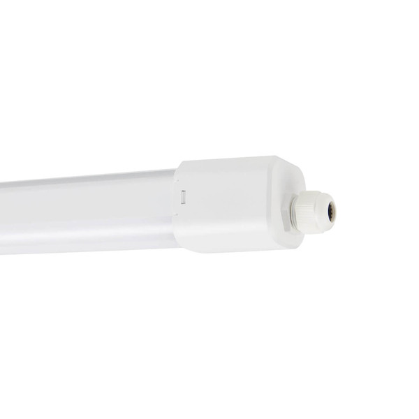 Eglo LED Feuchtraumleuchte Slim CCT 30W warm-/neutral-/tageslichtweiss 3000/4000/6500K IP65 Weiss 115,5x6cm 901554