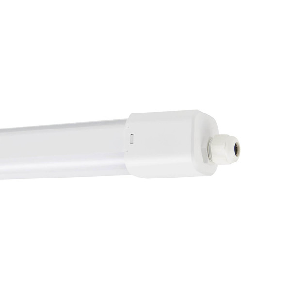 Eglo LED Feuchtraumleuchte Slim CCT 47W warm-/neutral-/tageslichtweiss 3000/4000/6500K IP65 Weiss 155x6cm 901555