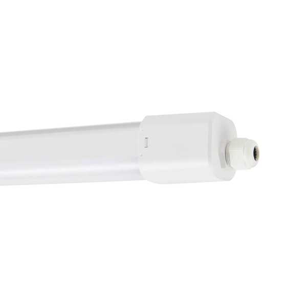 Eglo LED Feuchtraumleuchte Slim Sensor 30W neutralweiss 4000K Bewegungsmelder IP65 Weiss 113x6cm 901556