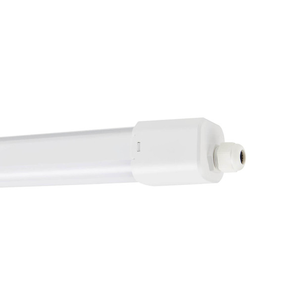 Eglo LED Feuchtraumleuchte Slim Sensor 45W neutralweiss 4000K Bewegungsmelder IP65 Weiss 152,5x6cm 901557