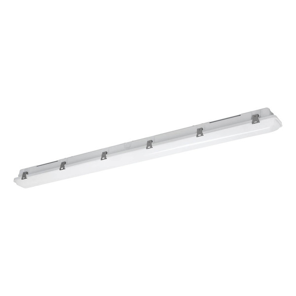 Eglo LED Feuchtraumleuchte Ammoniak 34W CCT warm-/neutral-/tageslichtweiss 3000/4000/6500K IPX9K Grau 119x8,5cm 901564