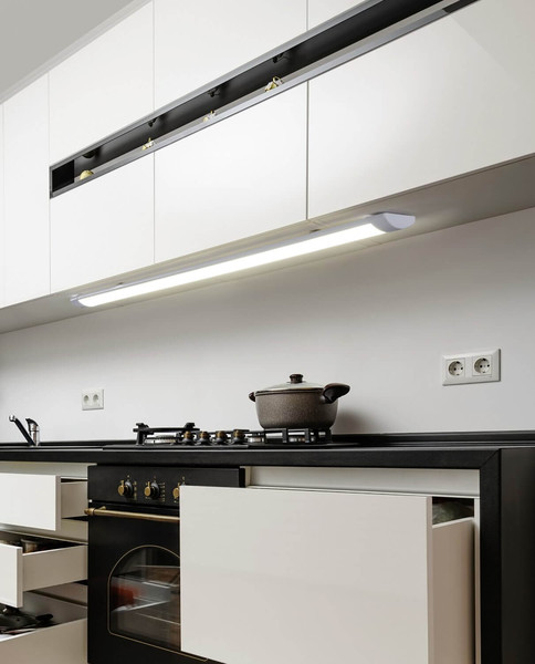 Eglo LED Unterbauleuchte Sicciarotta 36W neutralweiss 4000K Weiss 120x7,5cm 901571