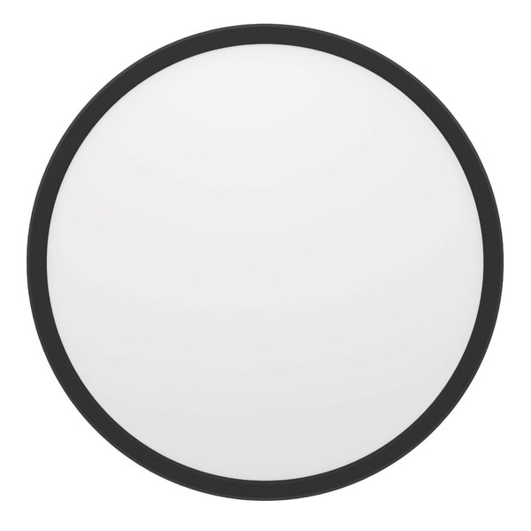 Eglo LED Deckenleuchte Minerario 16,4W warmweiss 3000K IP54 Schwarz Ø30cm 901572