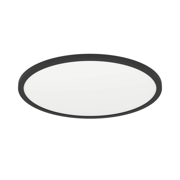 Eglo LED Deckenleuchte Minerario 20,2W warmweiss 3000K IP54 Schwarz Ø39cm 901573