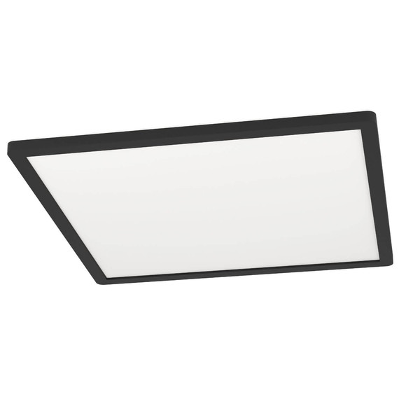 Eglo LED Deckenleuchte Minerario 20,4W warmweiss 3000K IP54 Schwarz 39x39cm 901575