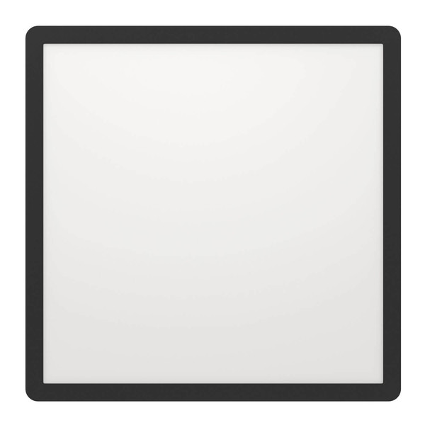 Eglo LED Deckenleuchte Minerario 20,4W warmweiss 3000K IP54 Schwarz 39x39cm 901575