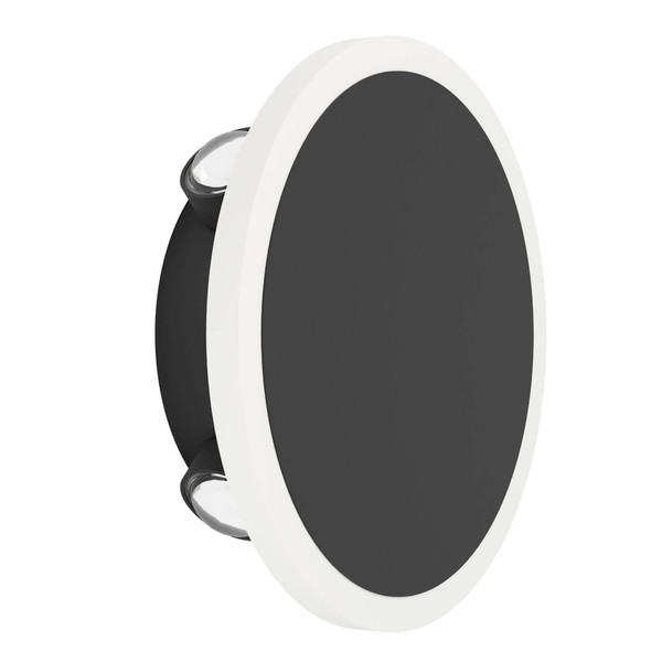 Eglo LED Wandleuchte Talamello 1 12W warmweiss 3000K Schwarz Aluminium Ø17cm 901585
