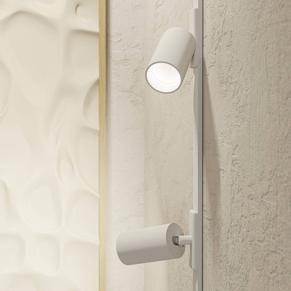 Eglo LED Schienenspot Tplus Slim Spot dimmbar 6,6W CCT warm-/tageslichtweiss 2700-6500K Weiss Ø5,5cm 901706