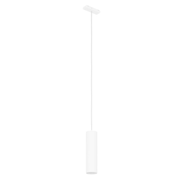 Eglo LED Schienen-Pendelleuchte Tplus Pendant dimmbar 6,6W CCT warm-/tageslichtweiss 2700-6500K Weiss Ø5,5cm 901711