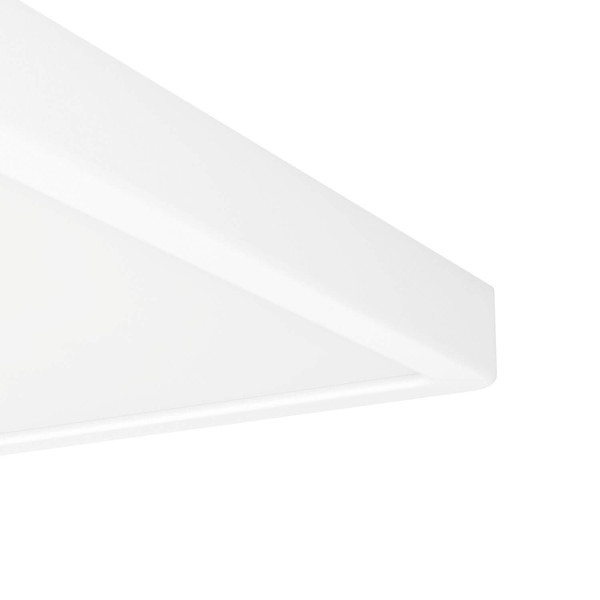 Eglo LED Aufbauleuchte Fueva 6-Z Smart dimmbar 17,8W RGB CCT warm-/tageslichtweiss 2700-6500K Zigbee IP44 Weiss 39x39cm 901729