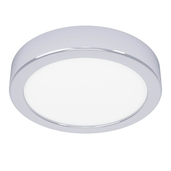 Eglo LED Aufbauleuchte Fueva 6 7,5W CCT warm-/neutral-/tageslichtweiss 2700/4000/6500K IP44 Chrom Stahl Ø17cm 901762