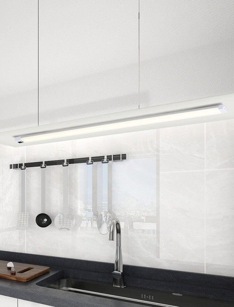Eglo LED Unterbauleuchte Selrino dimmbar 12W CCT warm-/neutral-/tageslichtweiss 2700/4000/6500K Bewegungsmelder Weiss 87x3cm 901998