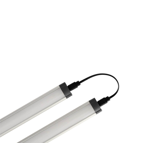 Eglo LED Unterbauleuchte Lerca 5W neutralweiss 4000K Grau Aluminium 37x2,5cm 902002
