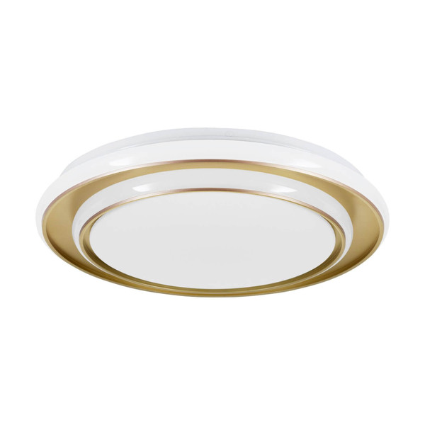 Eglo LED Deckenleuchte Moschetta 24W CCT warm-/neutral-/tageslichtweiss 2700/4000/6500K Goldfarben Stahl Ø40cm 902044