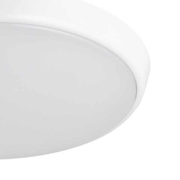 Eglo LED Deckenleuchte Conavarella 22W CCT warm-/neutral-/tageslichtweiss 3000/4000/6000K Bewegungsmelder IP65 Weiss mit Sensor Ø35cm 902218