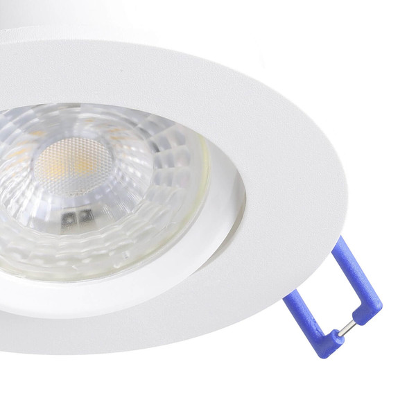 Eglo Einbauspot Barranco 5-flammig GU10 Weiss Ø9cm 902226