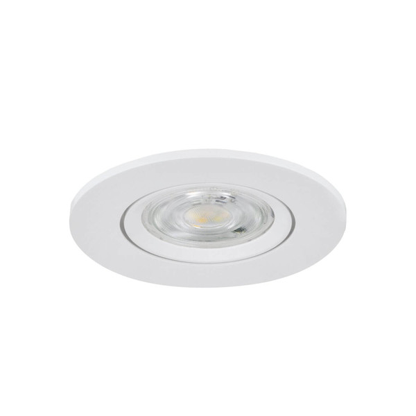 Eglo LED Einbauspot Barranco 4,8W CCT warm-/neutral-/tageslichtweiss 2700/4000/6500K Weiss Ø9cm 902261