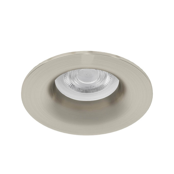 Eglo LED Einbauspot Salabate 5W CCT warm-/neutral-/tageslichtweiss 2700/4000/6500K IP65 Nickel-matt Aluminium Ø9cm 902275