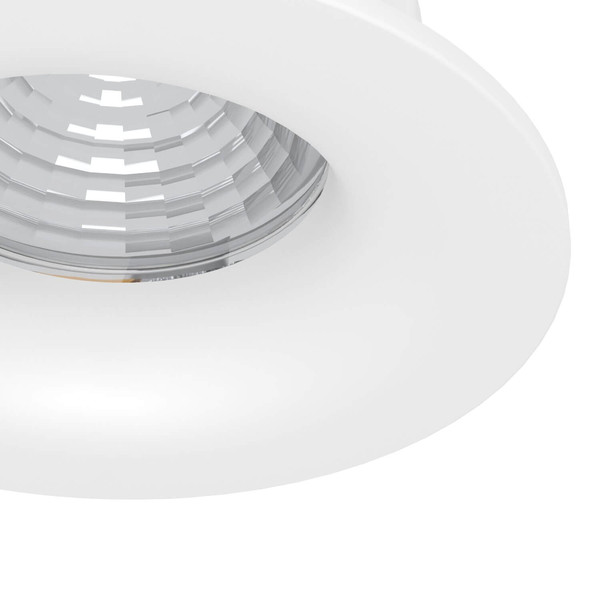Eglo LED Einbauspot Saliceto 3-flammig dimmbar 3x 4,8W warmweiss 2700K Weiss Aluminium Ø9cm 902277