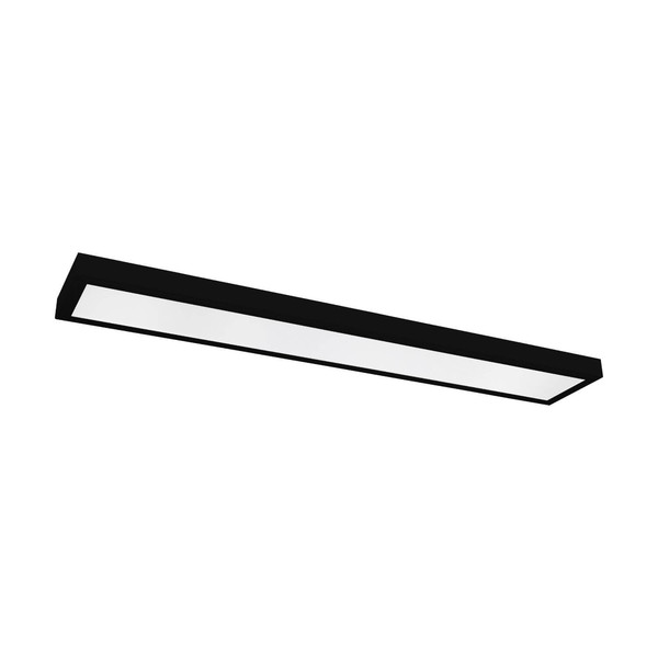 Eglo LED Panel Pietrangeli 42,8W CCT warm-/neutral-/tageslichtweiss 2700/4000/6500K Schwarz Aluminium 150x20cm 902354