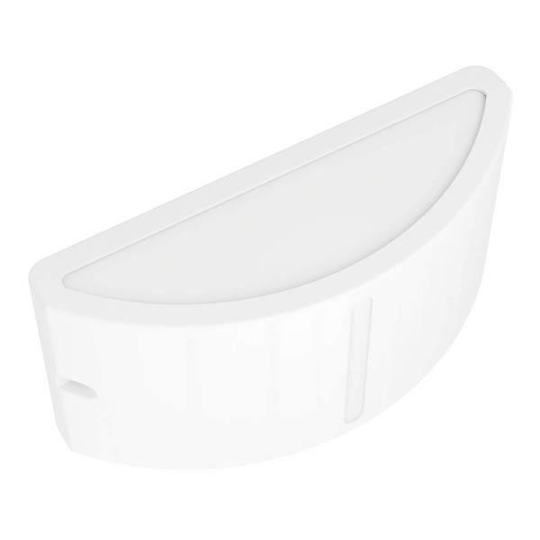 Eglo Außen-Wandleuchte Poggiarello E14 IP54 Weiss 22x8cm 902423