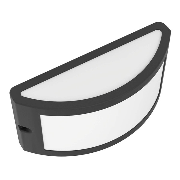 Eglo Außen-Wandleuchte Poggiarello E14 IP54 Schwarz 22x8cm 902424