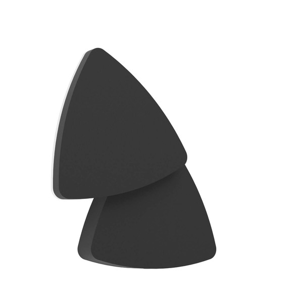 Eglo LED Außen-Wandleuchte Pedersano 8W CCT warm-/neutral-/tageslichtweiss 2700/4000/6500K IP44 Schwarz-struktur Aluminium 14x14cm 902481