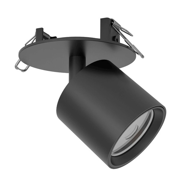 Eglo LED Spot Mengibar Tube dimmbar 4,8W CCT warm-/neutral-/tageslichtweiss 2700/4000/6500K Schwarz Ø9cm 902721