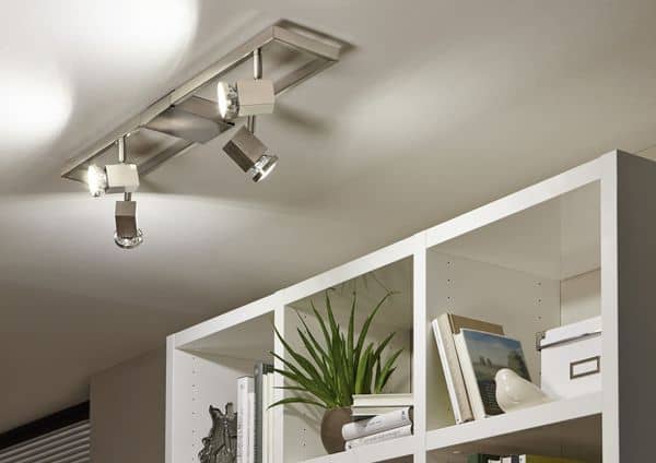 Eglo 93678 Zeraco LED Spot 4x5W Stahl Kunststoff nickel-matt