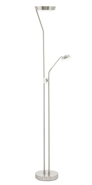 Eglo 93713 Sarrione LED Stehleuchte Stahl nickel-matt satiniert