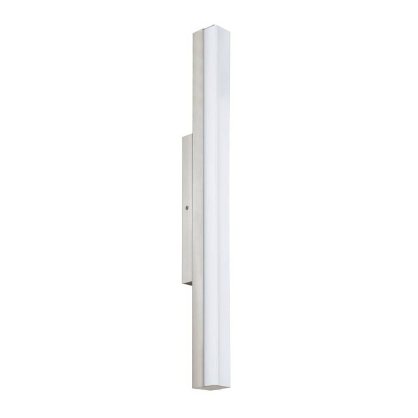 Eglo 94617 TORRETTA LED Wand-/Deckenleuchte 13W 600x40mm Nickel-Matt Weiss Neutralweiss IP44