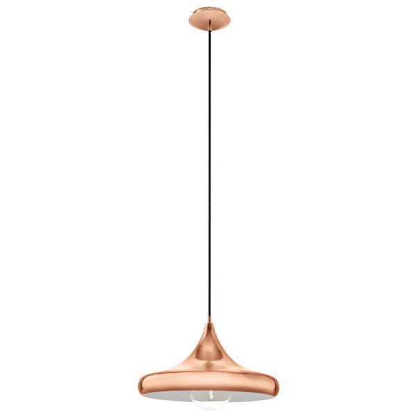 Eglo 94742 CORETTO 2 E27 Hängeleuchte Ø400mm Kupfer