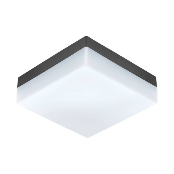 Eglo 94872 SONELLA LED Außen-Wand-/Deckenleuchte 8,2W Anthrazit Weiss Warmweiss IP44