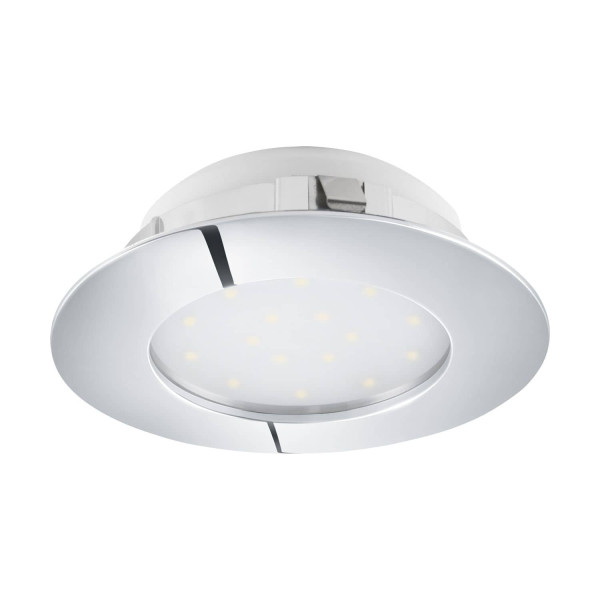 Eglo 95875 Pineda LED Einbauleuchte 1x12W Ø10,2cm Chrom