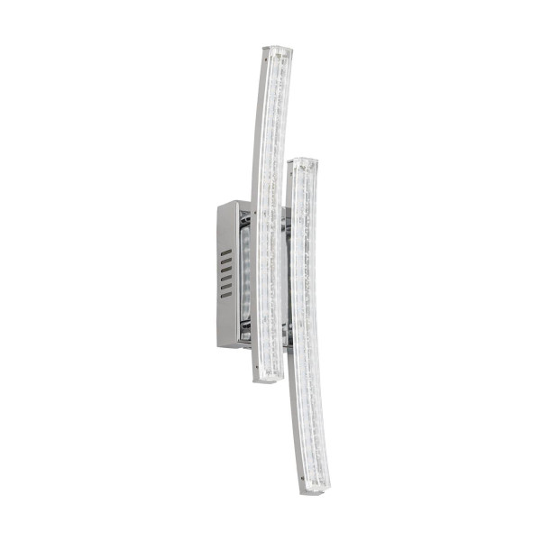 Eglo 96097 Pertini LED Wandleuchte 2x3W Stahl Alu Chrom