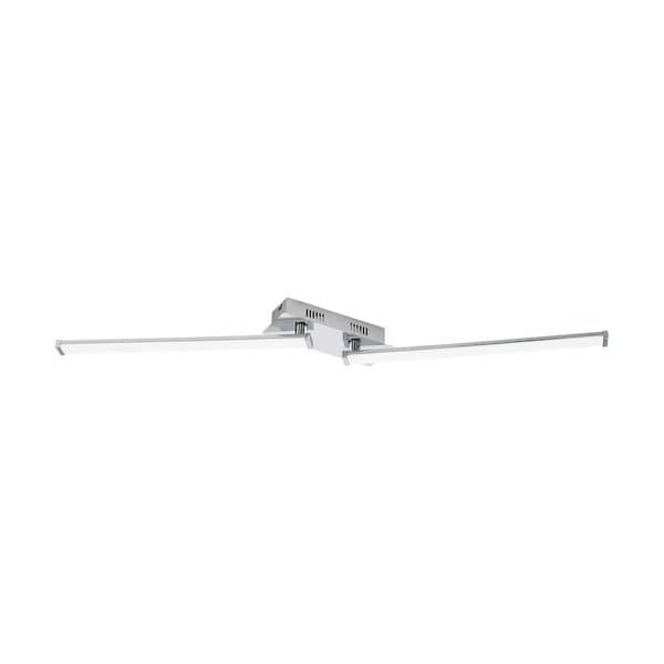 Eglo 96107 Lasana 2 LED Deckenleuchte 2x9W Stahl Alu Chrom