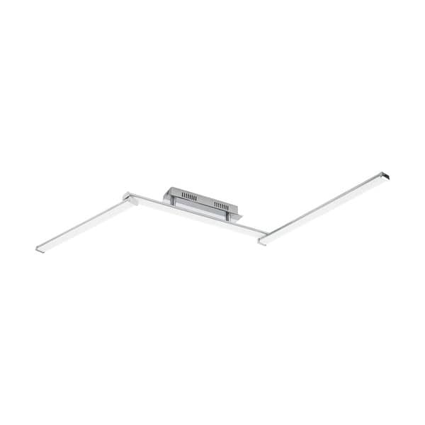 Eglo 96108 Lasana 2 LED Deckenleuchte 3x7,8W Stahl Alu Chrom
