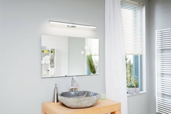 Eglo 97083 VADUMI LED Wand-/Deckenleuchte 14W Spiegelleuchte Badleuchte Chrom Weiss Neutralweiss IP44