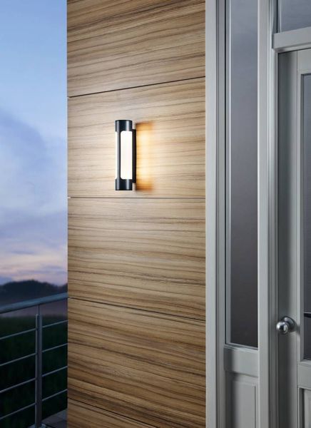 Eglo 97119 TONEGO LED Außen-Wand-/Deckenleuchte 2x6W Anthrazit Warmweiss IP44 9002759971199