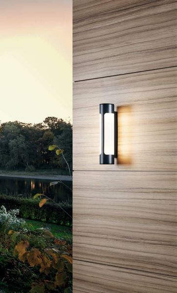 Eglo 97119 TONEGO LED Außen-Wand-/Deckenleuchte 2x6W Anthrazit Warmweiss IP44 9002759971199