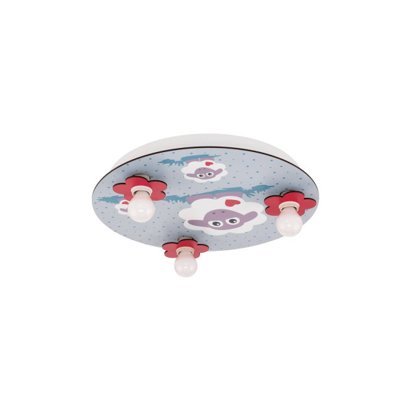 EGLO 97705 LALELU Deckenleuchte bunt 3xE14