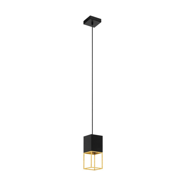 EGLO 97733 MONTEBALDO LED Hängeleuchte schwarz gold GU10 5W
