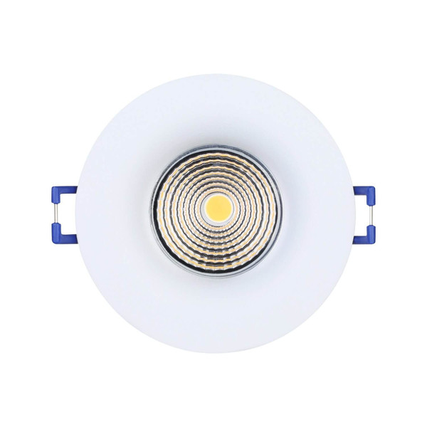 Eglo LED Einbauspot Saliceto dimmbar 4,8W warmweiss 2700K Weiss Aluminium starr Ø9cm 98243