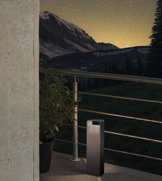 Eglo 98271 DONINNI 1 LED Außen-Stehleuchte 6,2W Sockel 135x75mm Anthrazit Warmweiss IP65