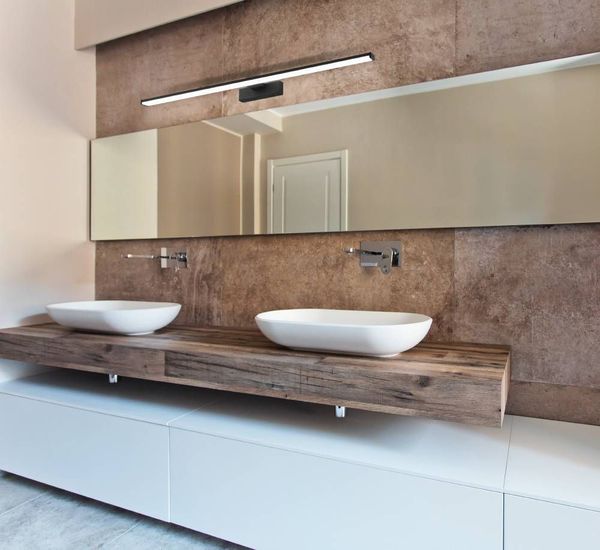 Eglo 98677 PANDELLA 1 LED Wand-/Deckenleuchte 14W Schwarz Weiss Neutralweiss IP44