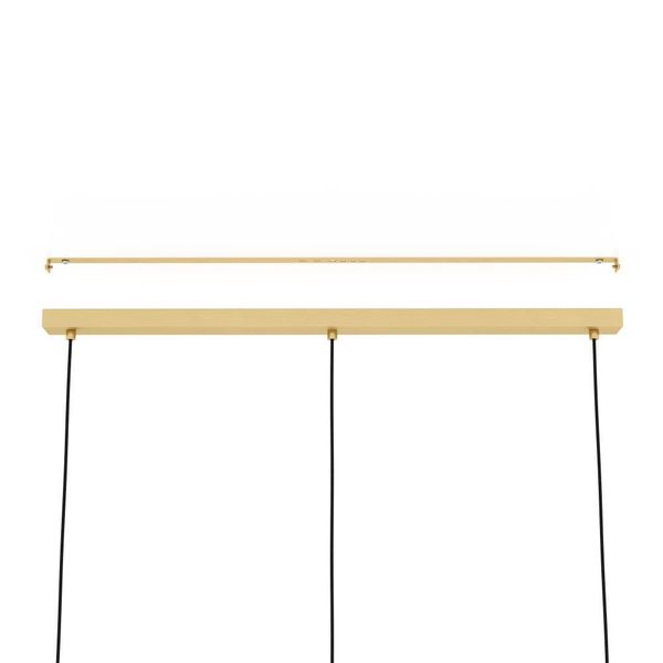 Eglo 98835 MANIZALES E27 3-fach Hängeleuchte 1010x50mm Messing-Gebürstet
